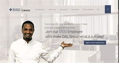Desktop Screenshot of careers.dalgroup.com