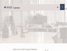 Tablet Screenshot of careers.dalgroup.com